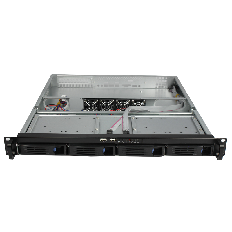 1U Server Case Model ISC-R148-4-M 7 x 7 Mainboard Four 3.5 inch HDDs or Six 2.5 inch HDDs (1)