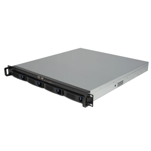 1U Server Case Model ISC-R148-4-M 7 x 7 Mainboard Four 3.5 inch HDDs or Six 2.5 inch HDDs (6)
