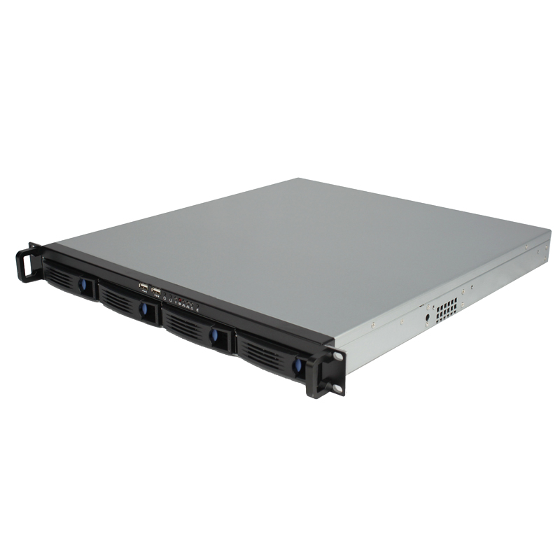 1U Server Case Model ISC-R148-4-M 7 x 7 Mainboard Four 3.5 inch HDDs or Six 2.5 inch HDDs (6)