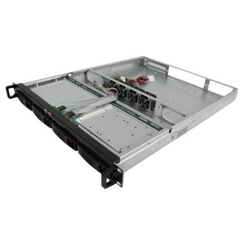 1U Server Case Model ISC-R155-4-M 4 Cooling Fans PCI-E Slot (1)