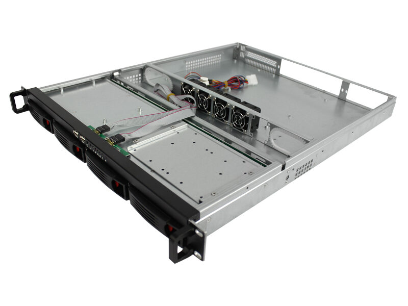 1U Server Case Model ISC-R155-4-M 4 Cooling Fans PCI-E Slot (1)