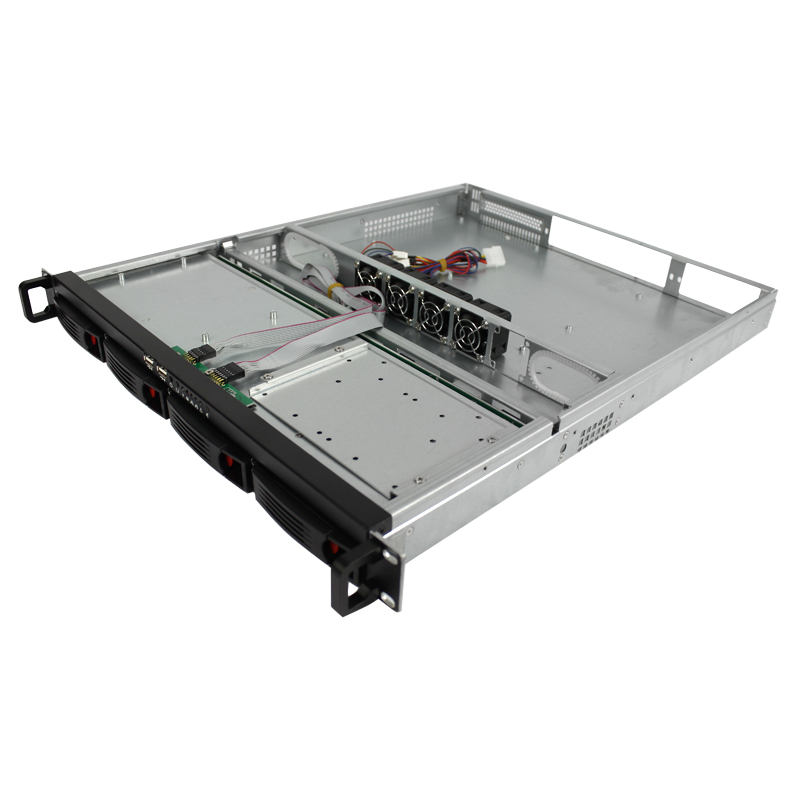 1U Server Case Model ISC-R155-4-M 4 Cooling Fans PCI-E Slot (1)