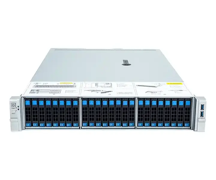 2U Server Case Model ISC-SC265B24-L 12 Hot-Swap Bays 3 Cooling Fans (3)