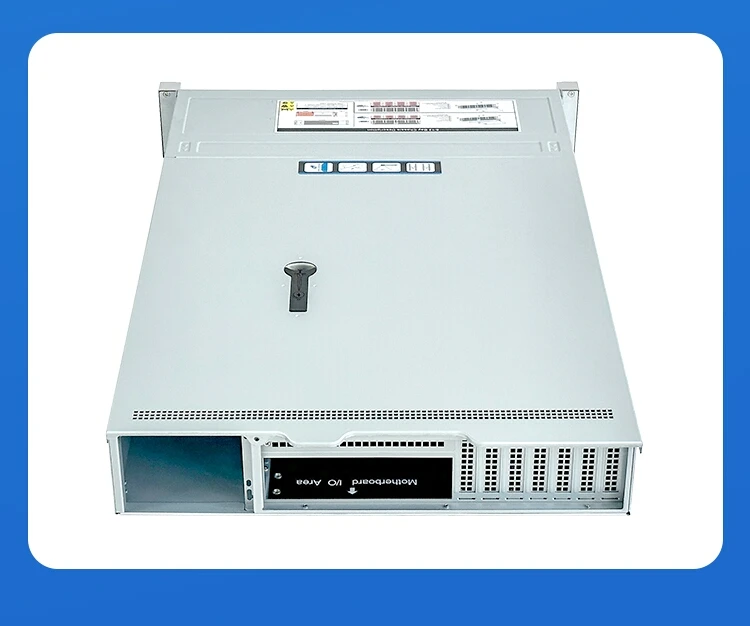 2U Server Case Model ISC-SC265C08-L 8 Hot-Swap Bays 3 Cooling Fans (2)