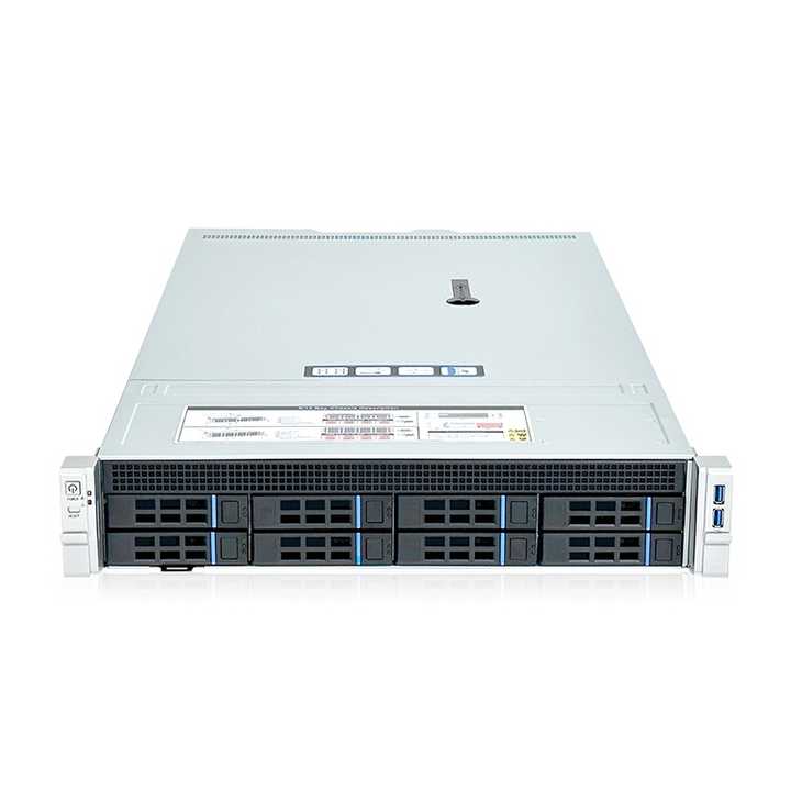 2U Server Case Model ISC-SC265C08-L 8 Hot-Swap Bays 3 Cooling Fans (3)