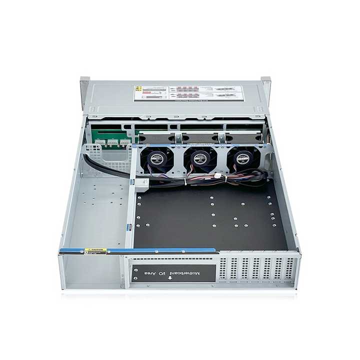 2U Server Case Model ISC-SC265C12-L 12 Hot-Swap Bays 3 Cooling Fans (1)