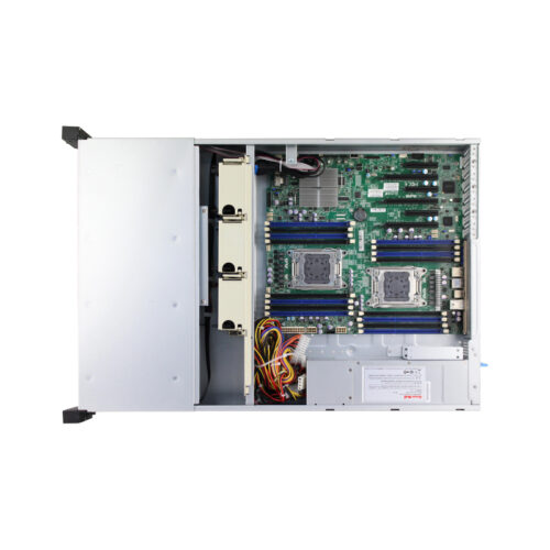 2U Server Case Model ISC-SC265S-H25-T 25 Front HDDs 3 Cooling Fans (7)