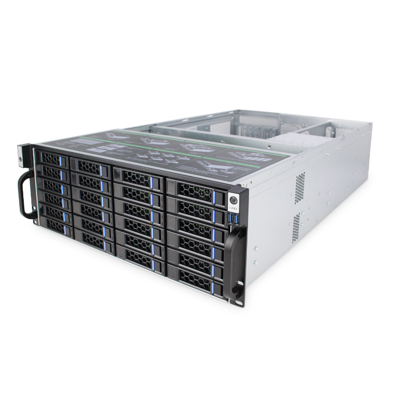 4U Server Case Model ISC-SC456-H24-T 24 Front HDDs 7 Expansion Slots (6)