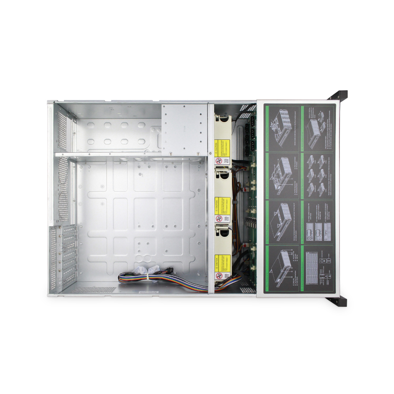 4U Server Case Model ISC-SC456-H24-T 24 Front HDDs 7 Expansion Slots (9)