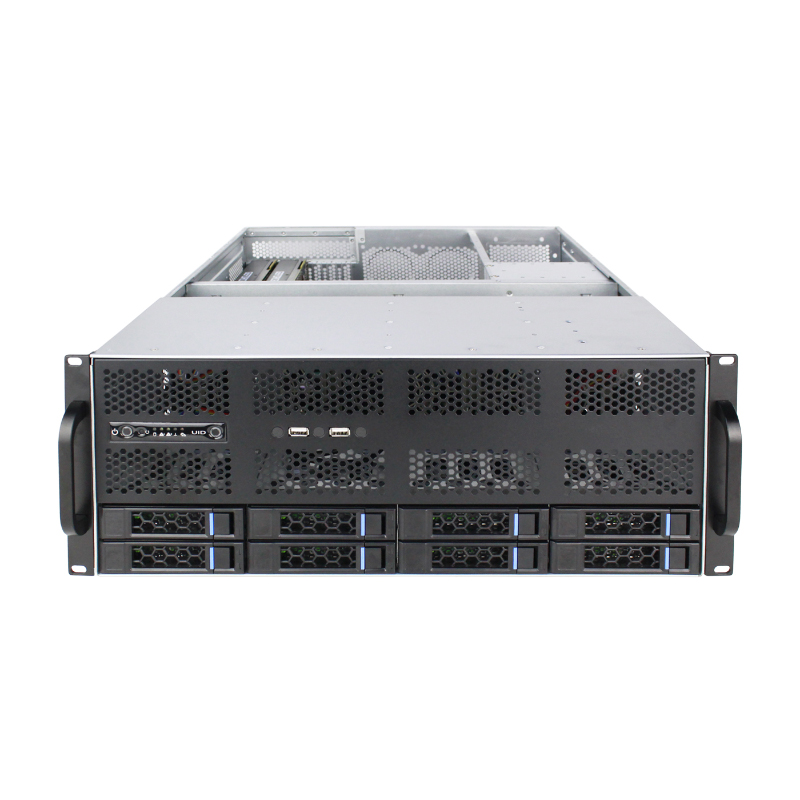 4U Server Case Model ISC-SC465-H08-T 8 Front HDDs 7 Expansion Slots (3)