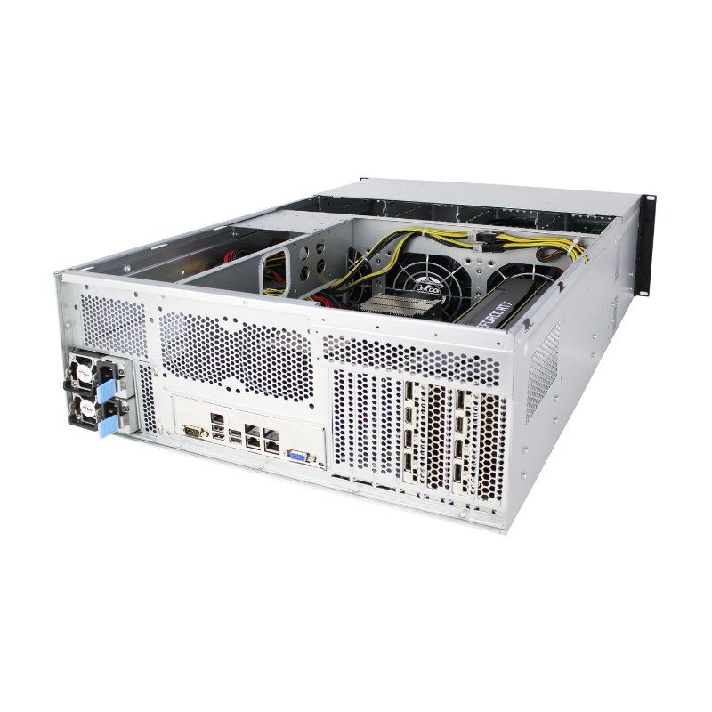 4U Server Case Model ISC-SC465-H08-T 8 Front HDDs 7 Expansion Slots (6)