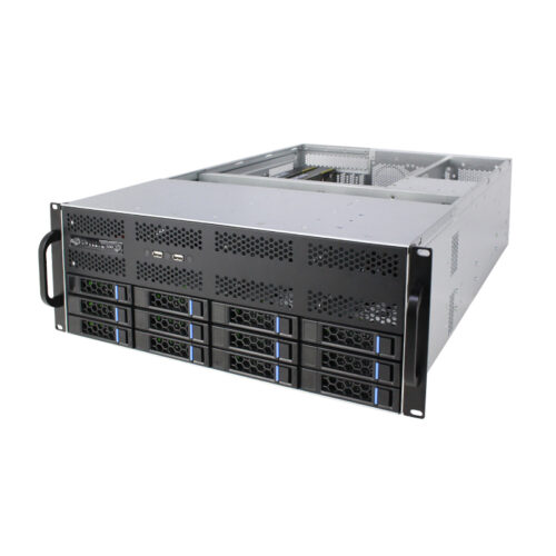 4U Server Case Model ISC-SC465-H12-T 12 Front HDDs 7 Expansion Slots (1)