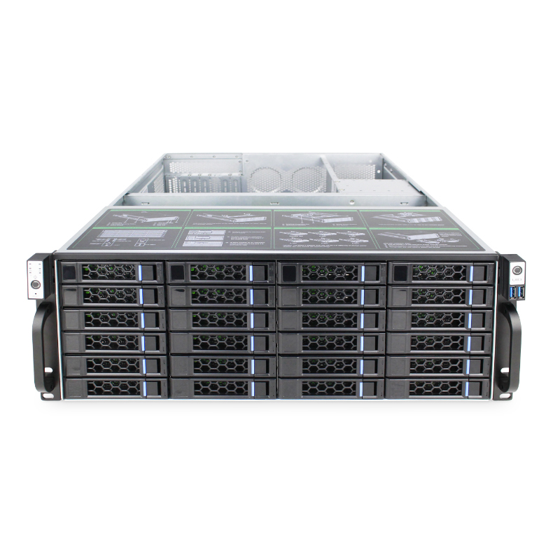 4U Server Case Model ISC-SC465-H24-T 24 Front HDDs 7 Expansion Slots (5)