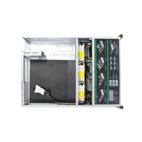 4U Server Case Model ISC-SC465-H36-T 24 Front HDDs 12 Rear HDDs 7 Expansion Slots (1)