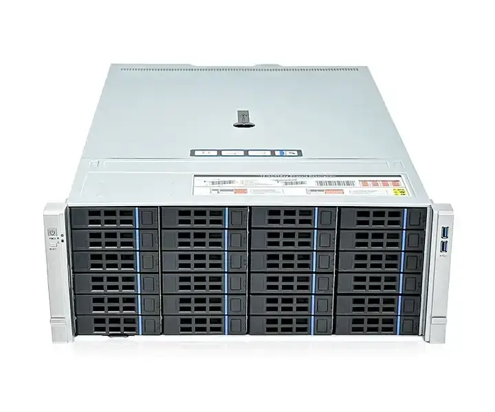 4U Server Case Model ISC-SC465B24EX-L 24 Hot-Swap Bays 7 Expansion Slots (4)