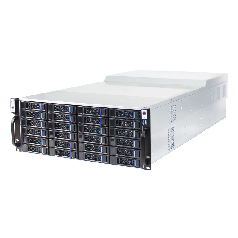 4U Server Case Model ISC-SC485-H24-T 24 Front 2.5 inch HDDs 16 Expansion Slots (1)