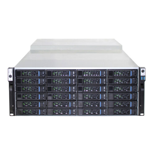 4U Server Case Model ISC-SC485-H24-T 24 Front 2.5 inch HDDs 16 Expansion Slots (2)