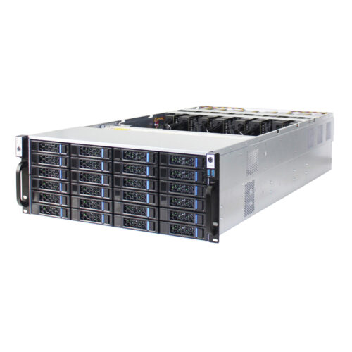4U Server Case Model ISC-SC485-H24-T 24 Front 2.5 inch HDDs 16 Expansion Slots (4)