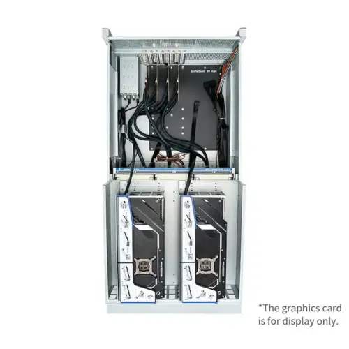 5U GPU Server Case ISC-GS5U890-61 6Gbs SAS Backplane 11 PCIe Slots