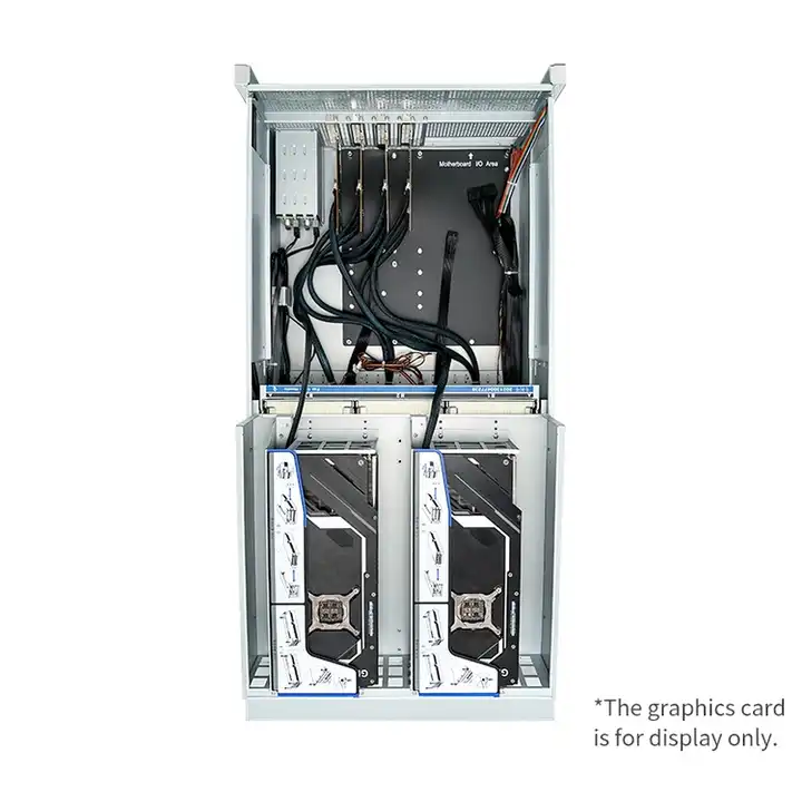 5U GPU Server Case ISC-GS5U890-61 6Gbs SAS Backplane 11 PCIe Slots