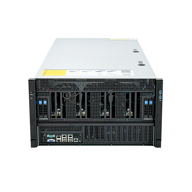 6U GPU Server Case Model ISC6U860A 6Gbs SATA Backplane 13 PCIe Slots (2)