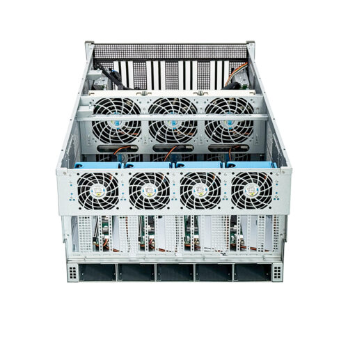 6U GPU Server Case Model ISC6U860A 6Gbs SATA Backplane 13 PCIe Slots (5)
