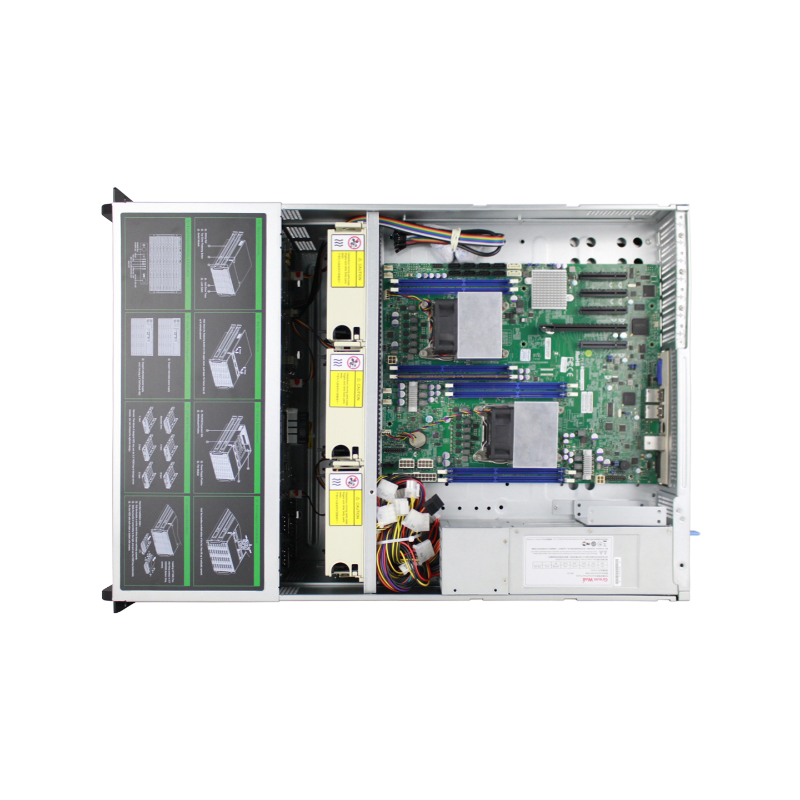 6U Server Case Model ISC-SC665-H48-T 48 Hot-Swap HDDs 7 Expansion Slots (5)
