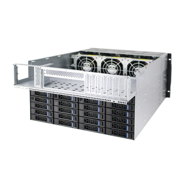 6U Server Case Model ISC-SC665-H48-T 48 Hot-Swap HDDs 7 Expansion Slots (6)