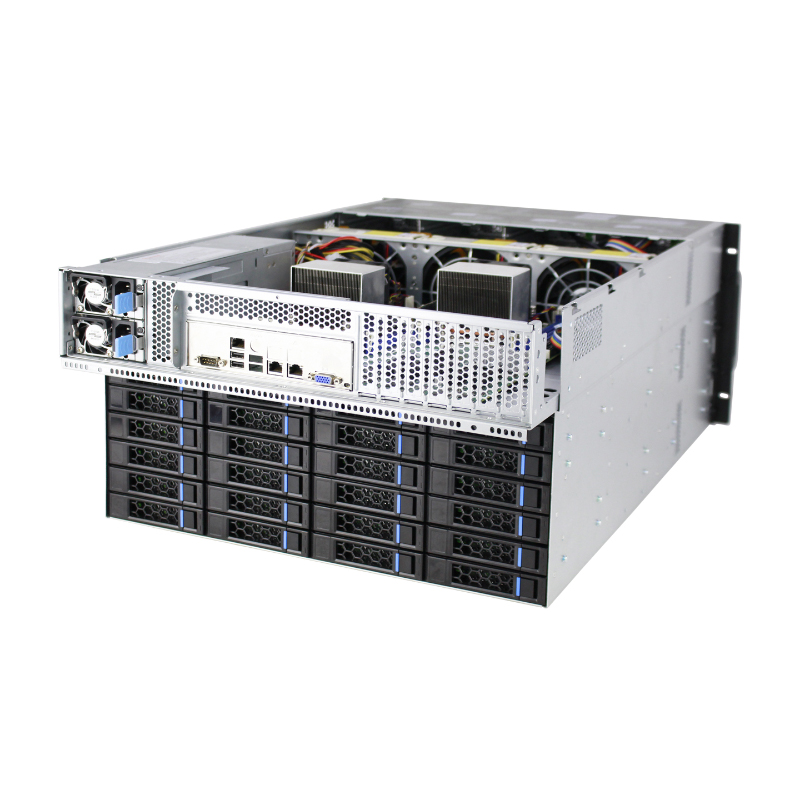 6U Server Case Model ISC-SC665-H60-T 60 Hot-Swap HDDs 7 Expansion Slots (9)